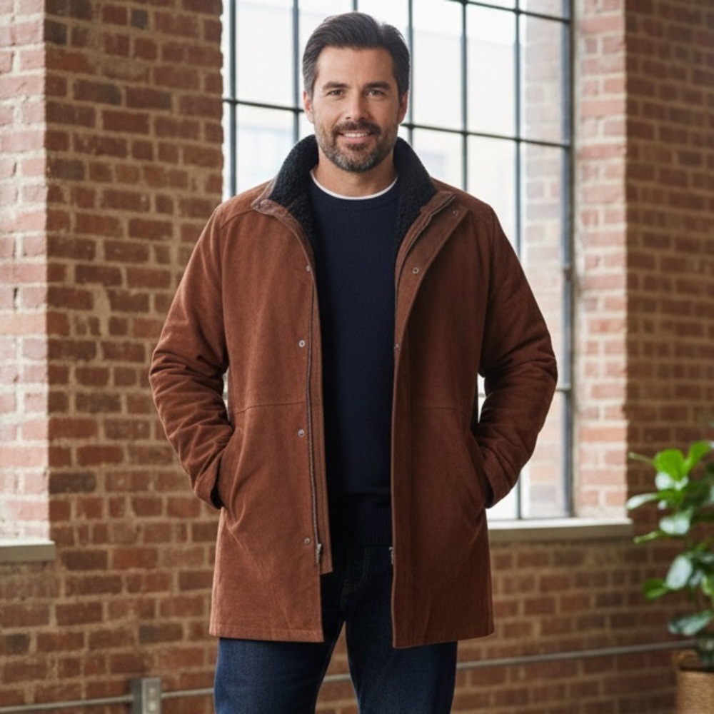 William’s Jacket Leather Trench Suede Jacket
